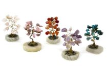 Gemstone Trees 2" to 2 1/2" with Stone Base 