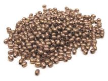 1/4" Rice Copper Plated Brass Beads By The KILO Apx 1,470 Beads