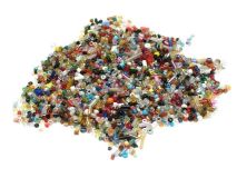 Glass Seed Beads Assorted Mix Sold by OZ. of Appx 3,000 Beads