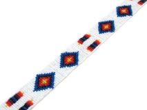 1" x 25" Seed Bead Strip Beadwork Style #4 Closed Out