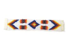 1" X 5" Seed Bead Strip Beadwork Style #4 Clearance