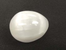 Selenite Stone Egg Apx 2 1/2"