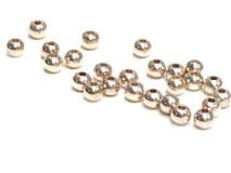 8mm Round Silver Plated Brass Beads By the KILO Appx 800 Beads