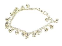 Silver Clapper Bell Anklet