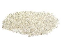 Silver Plated 4 & 5 mm Jump Rings 1/2 LB Bag Apx. 5000 Rings