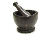 4" Soapstone Mortar and Pestle Set 