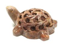 3" Turtle Soapstone Figurine Statue