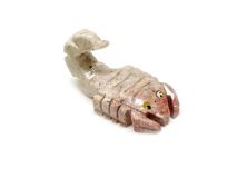 Scorpion Agate Stone Figurine Statues 1 3/4"