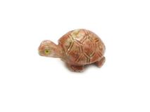 Agate Stone Turtle Figurine Statues 5/8"