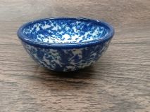 Stoneware Miniature Spongeware Bowl 3" x 1-1/4"  