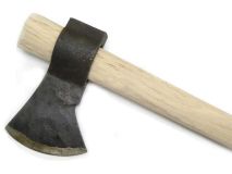 Trapper Poll Throwing Tomahawk Steel Axe Blade with Hickory Handle