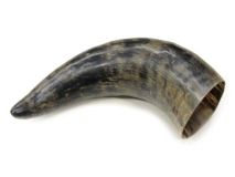 Natural Semi Polished Water Buffalo Cow Horn 11-3/4" L #R21