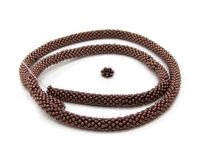 Copper Color 3/16" Zinc 7 Dot Daisy Spacers Bead Strands apx 375 Beads
