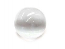 Selenite Stone Sphere Apx 1 1/2 to 2 1/4"