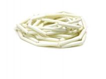 1" Thin Hairpipe Bone Beads By the Bag of 100